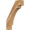 Ekena Millwork 6"W x 22"D x 34"H Merced Rough Sawn Knee Brace, Western Red Cedar BRC06X22X34MRC00RWR - alternate 1